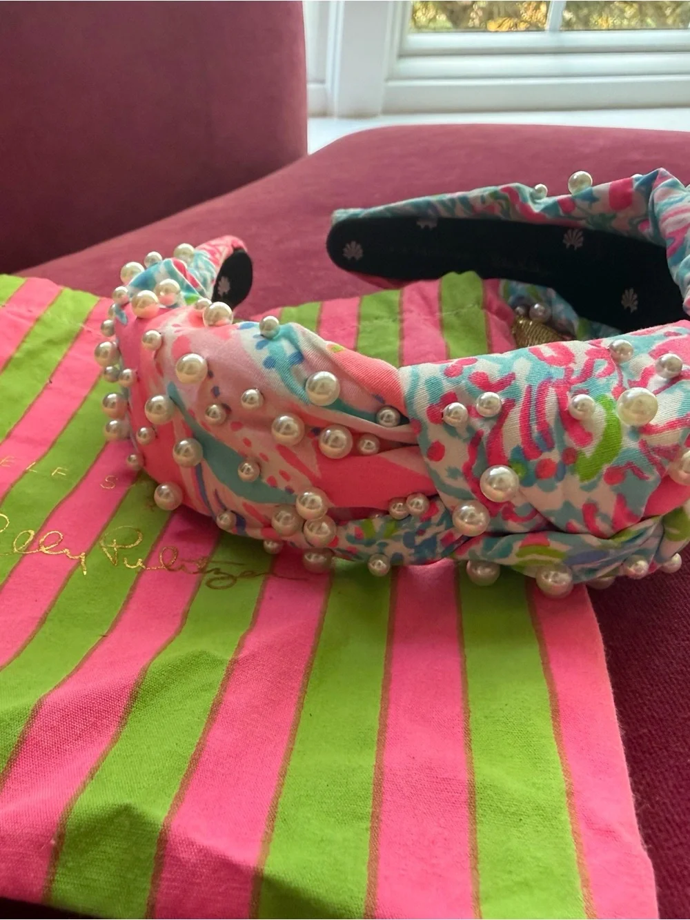 Lilly Pulitzer x Lele Sadoughi Headband